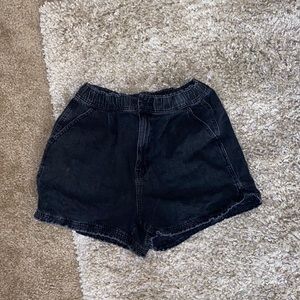 American Eagle Mom Shorts- black
